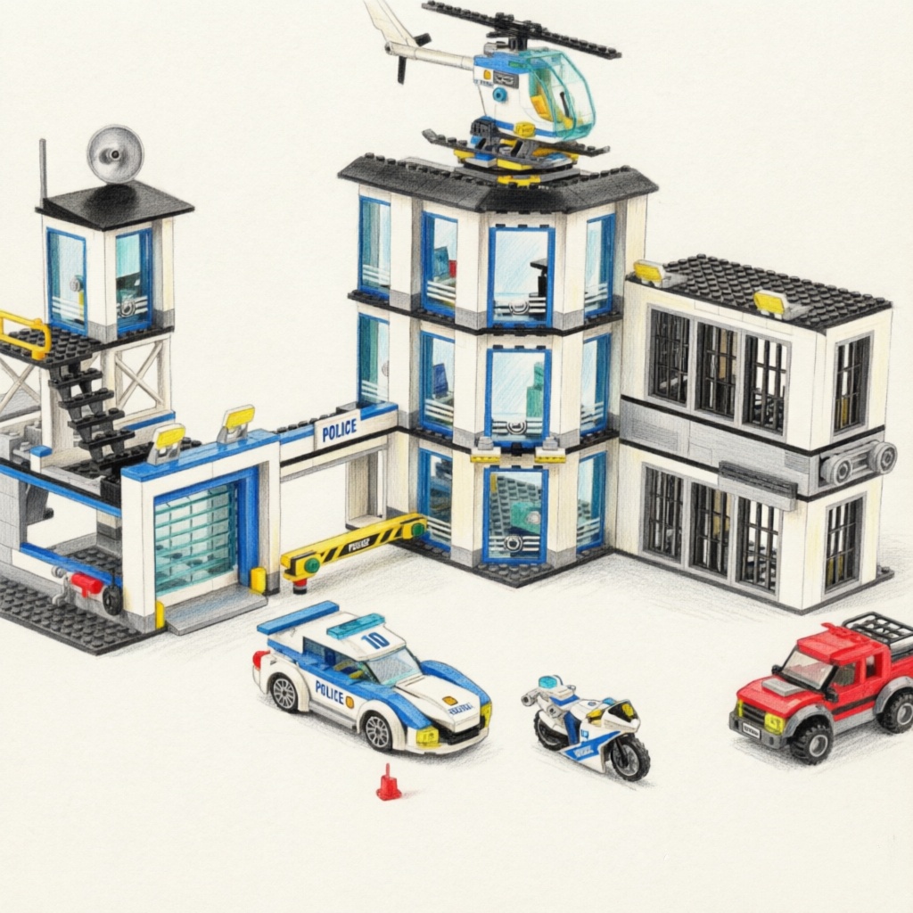 Special Police Station Militar - đánh giá và giá Lego Set Creator