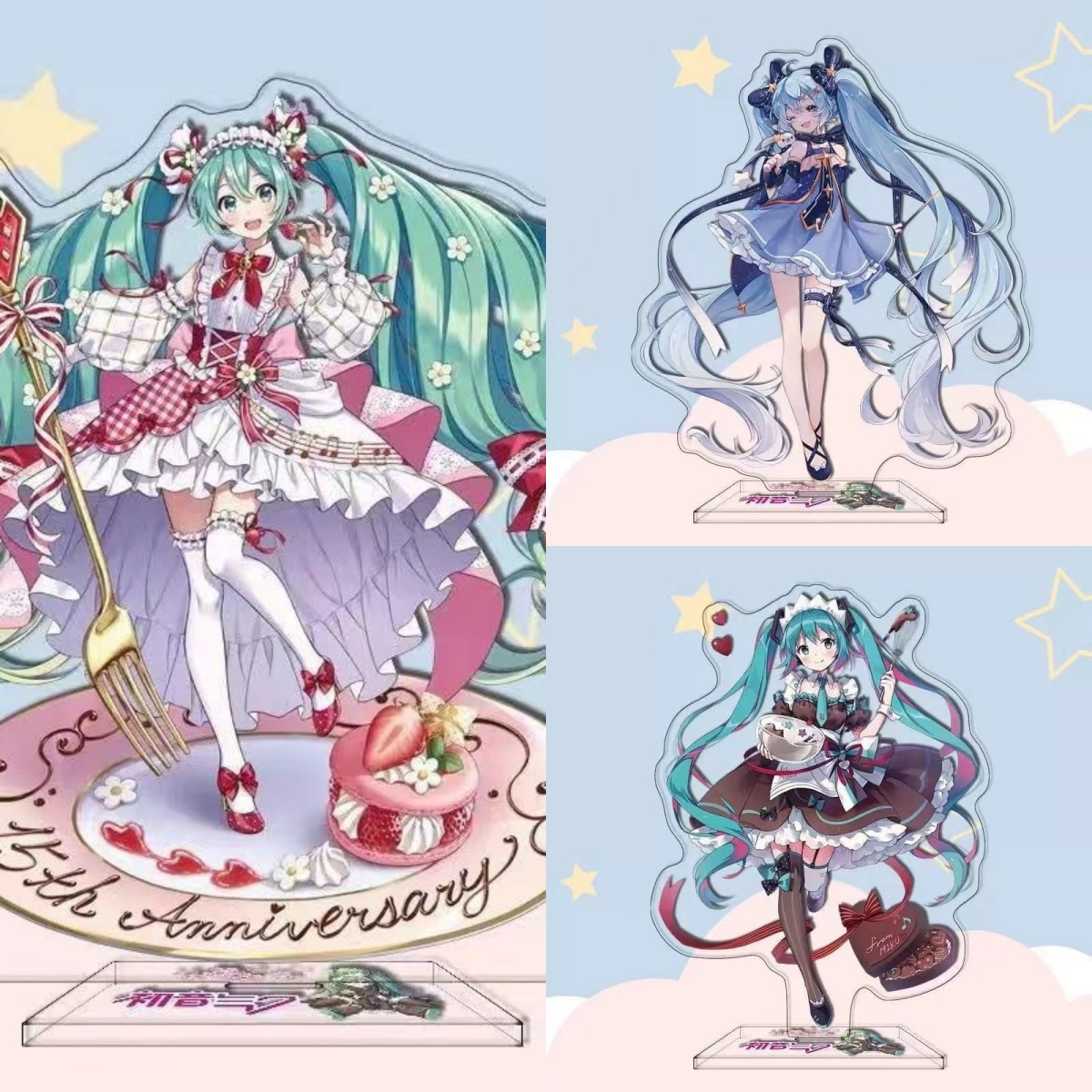 Hatsune Miku Anime Character A - đánh giá và giá Figma Stand Set