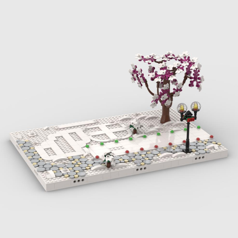 Winter Village Display Base fo - đánh giá và giá Lego Set Creator