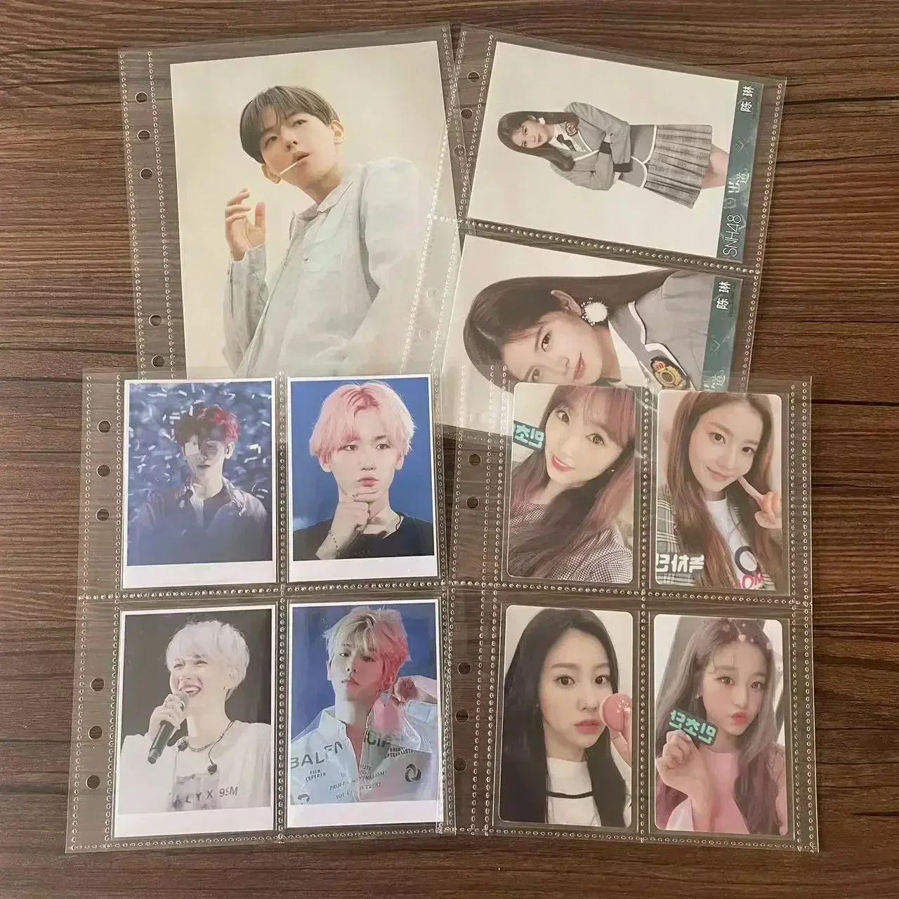 1-4 Grid Transparent Photocard - đánh giá và giá Card Penny Sleeve
