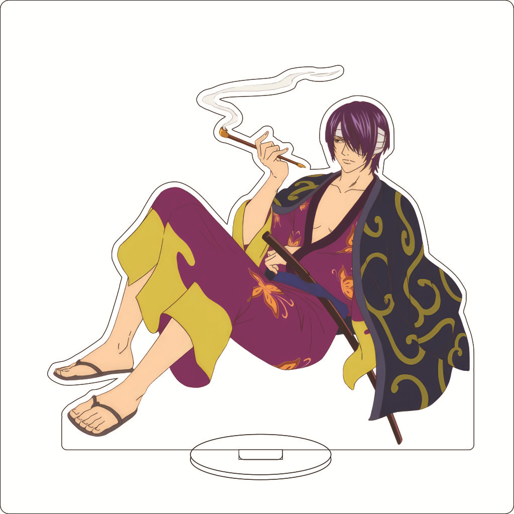 16CM Anime Gintama Sakata Gint - đánh giá và giá Figma Stand Set