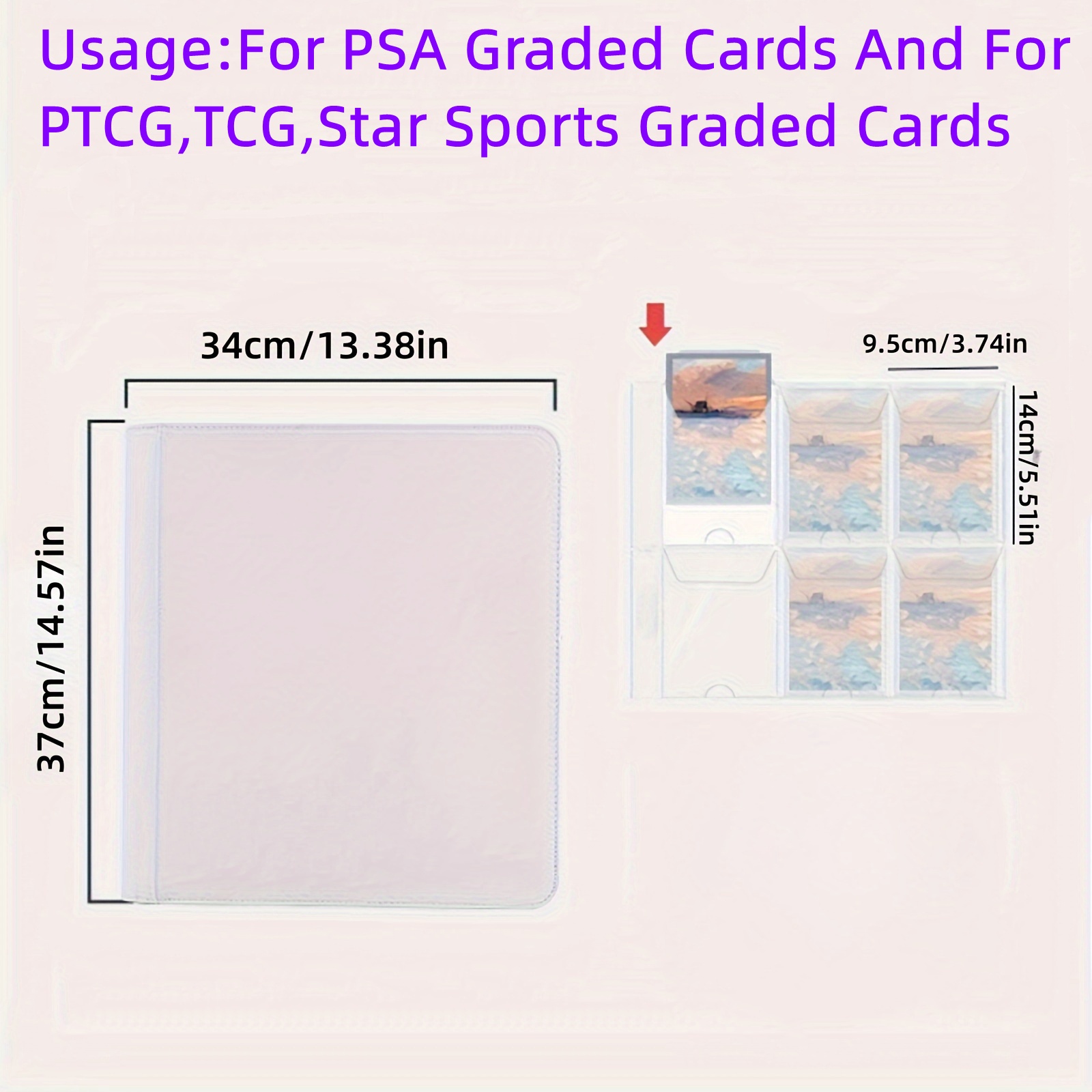 Graded Card Binder for PSA CGC - đánh giá và giá Pokemon Binder Card